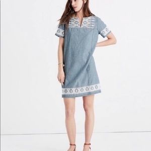 Madewell Chambray Tunic Dress